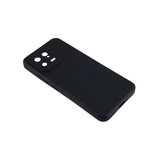 Capa de Silicone com Moldura de Câmera para Xiaomi 13 Preto